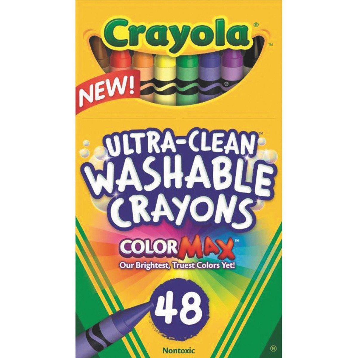 Crayola Ultra Clean Washable Fineline Marker, 10 CT